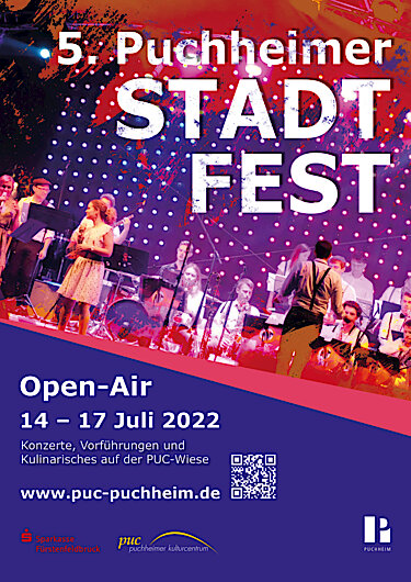 Plakat zum 5. Puchheimer Stadtfest